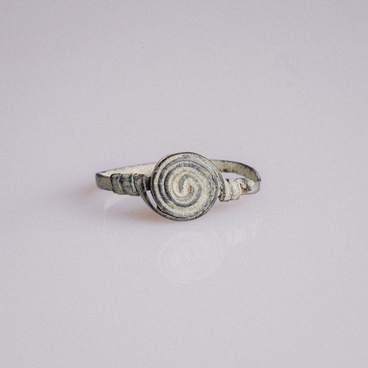 Roman Bronze Ring 'Spiralis'