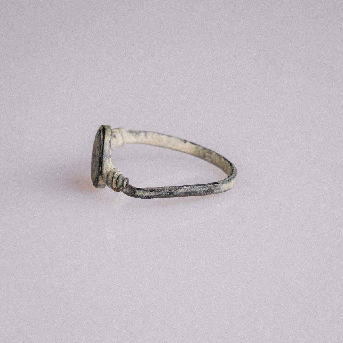 Roman Bronze Ring with Spiral Bezel – 'Spiralis' (1st–3rd CE) — view 5