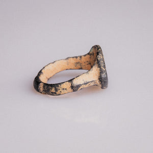 Late Roman Bronze Enamelled Signet Ring – 'Orbiculus' (3rd–4th CE) — view 2