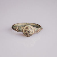 Early Medieval Bronze Star Signet Ring – 'Turritus' (8th–10th CE) — view 4