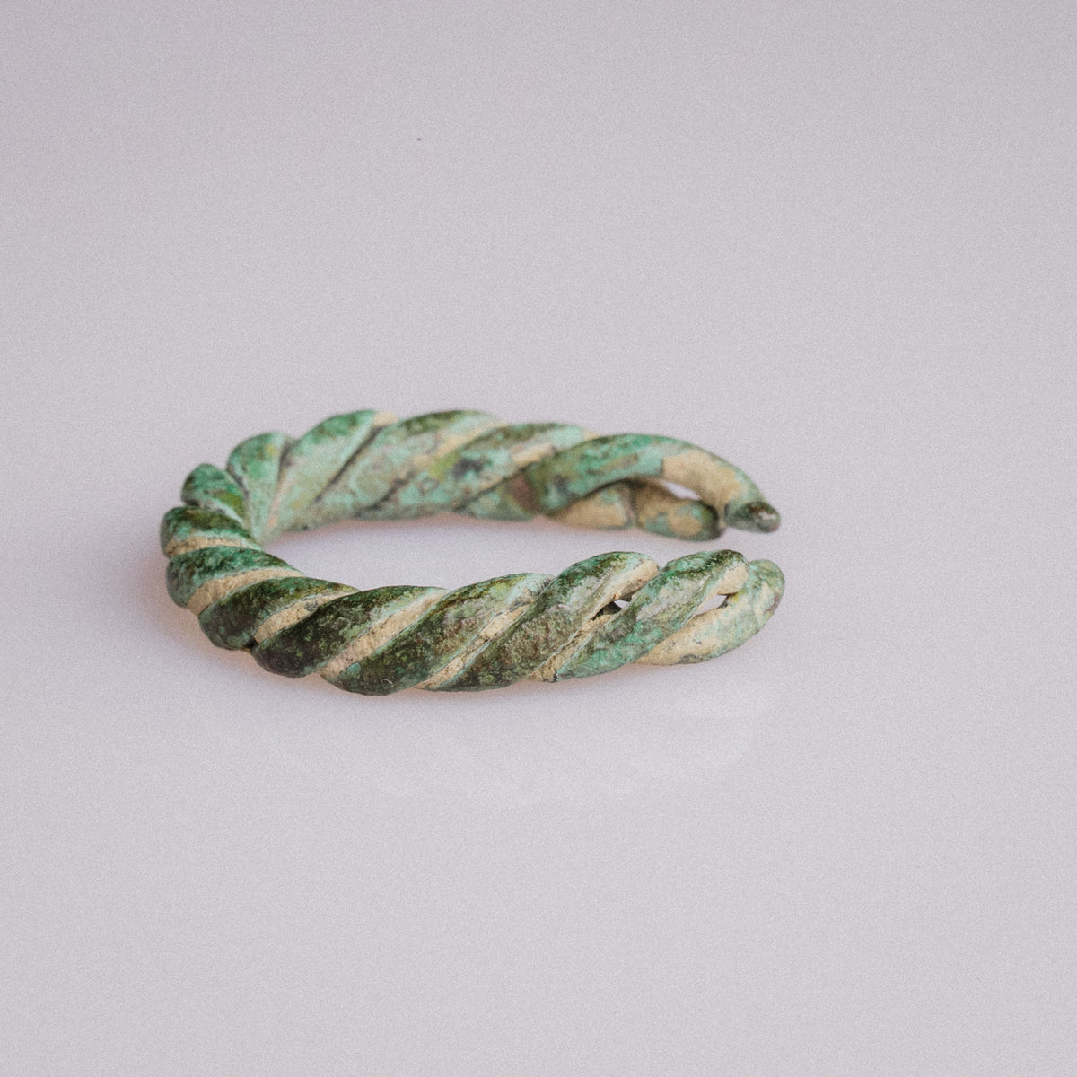 Viking Age Nordic Bronze Twisted Wire Ring – 'Eirik' (8th–11th CE) — view 2