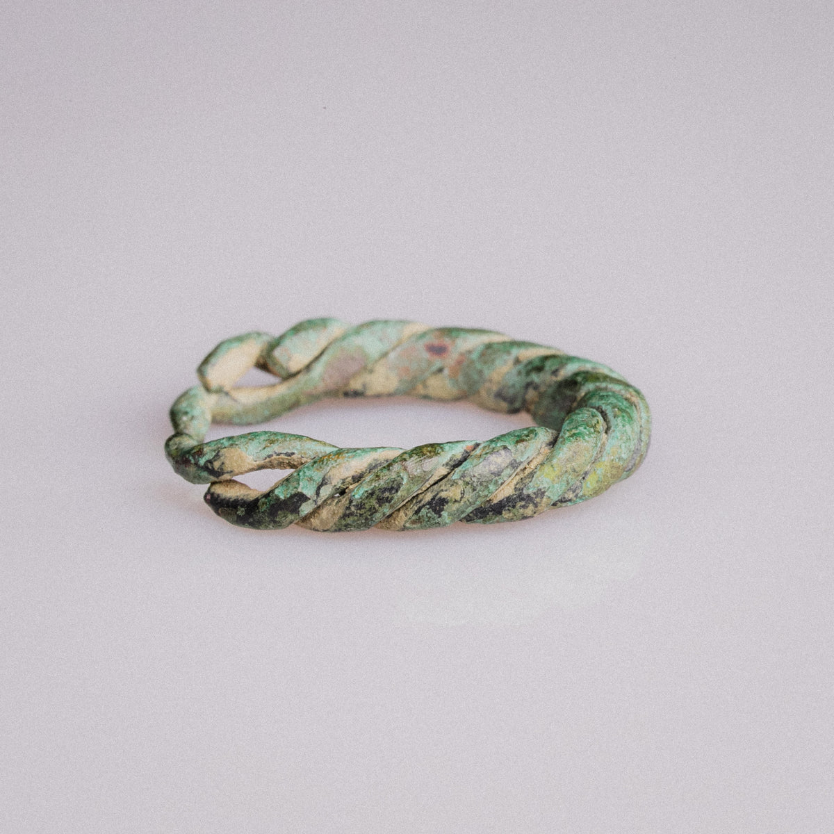 Viking Age Nordic Bronze Twisted Wire Ring – 'Eirik' (8th–11th CE) — view 4