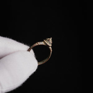 Early Medieval Bronze Star Signet Ring – 'Turritus' (8th–10th CE) — view 2