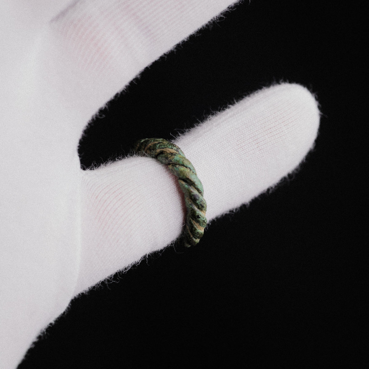 Viking Age Nordic Bronze Twisted Wire Ring – 'Eirik' (8th–11th CE) — view 9