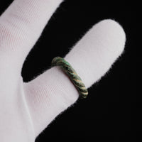 Viking Age Nordic Bronze Twisted Wire Ring – 'Eirik' (8th–11th CE) — view 10