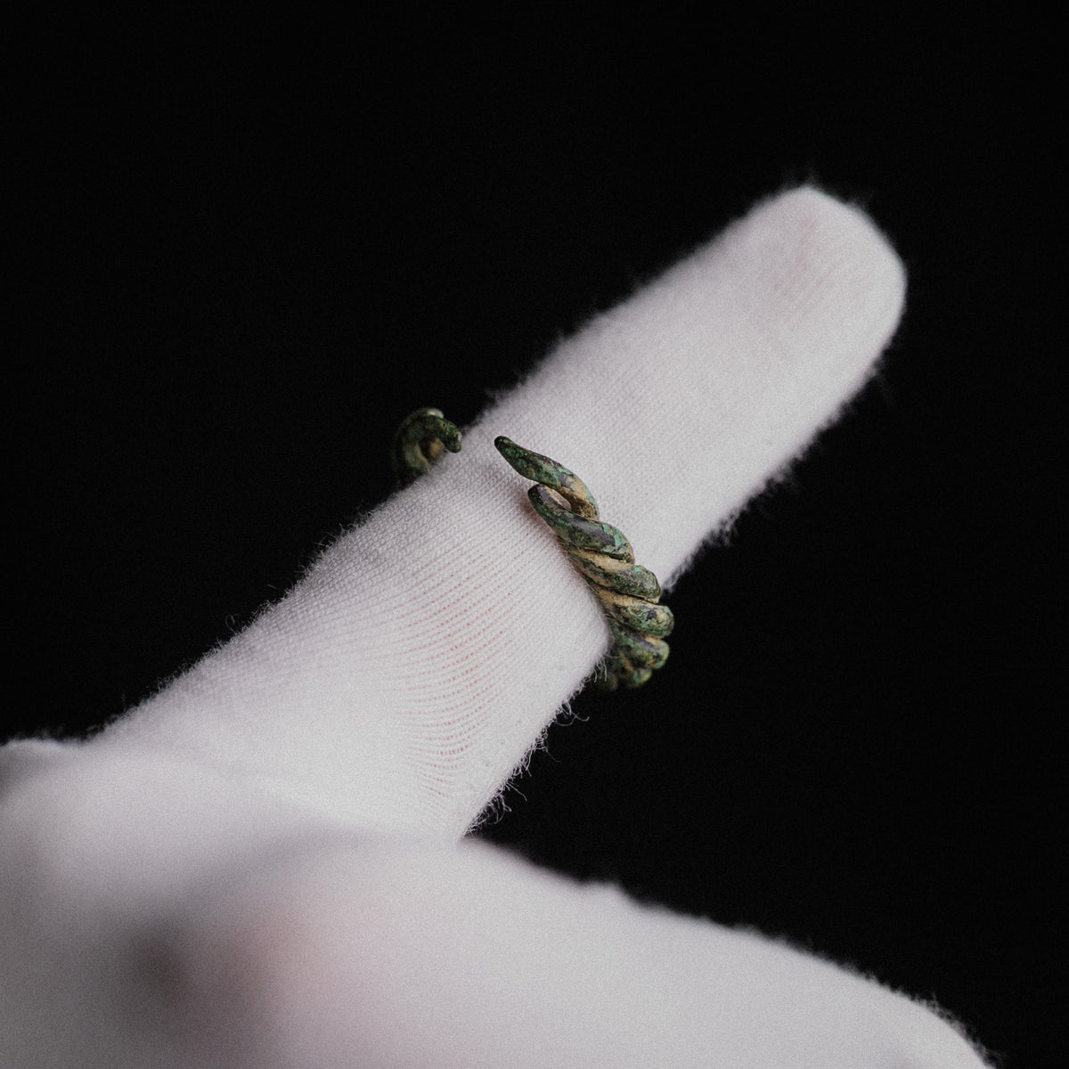 Viking Age Nordic Bronze Twisted Wire Ring – 'Eirik' (8th–11th CE) — view 11