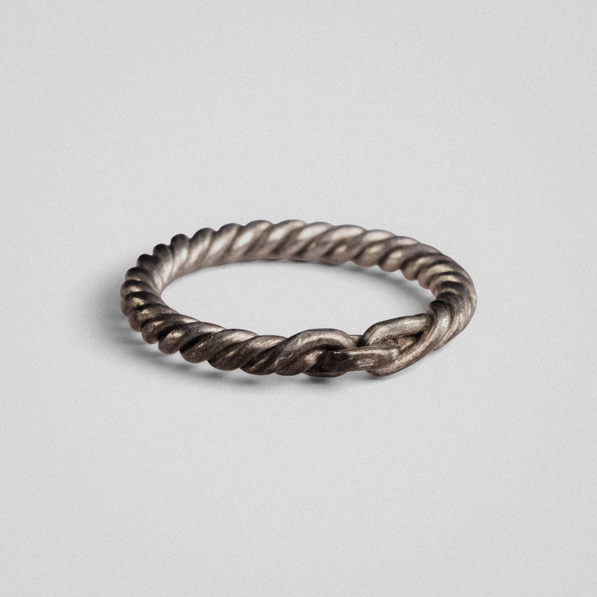 Medieval Nordic Silver Ring - 'Hravnar' (9th–12th c. CE) EU 57 / US 8