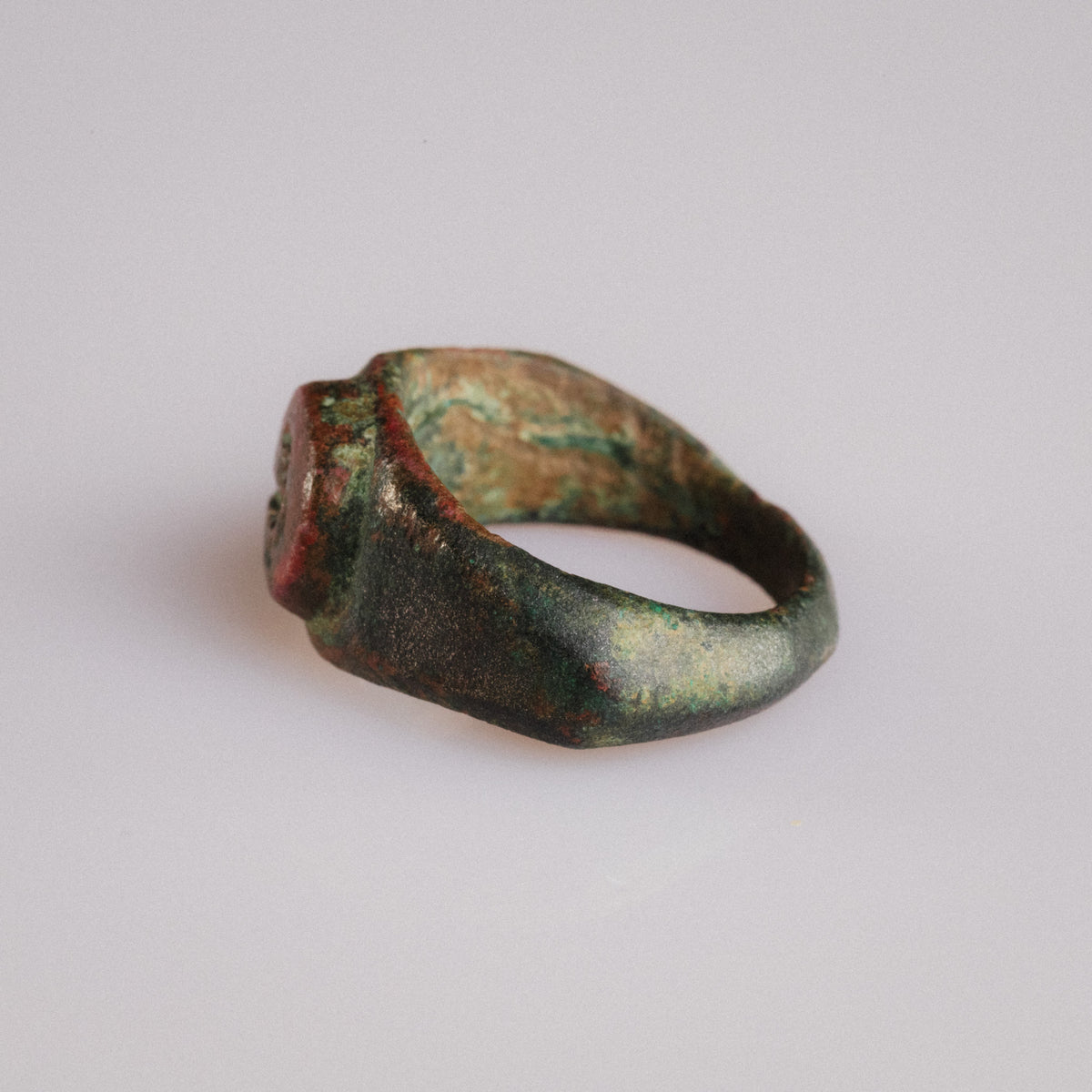 Roman Bronze Ring - 'Corvinus' (1st–3rd c. CE) EU 55 / US 7.25
