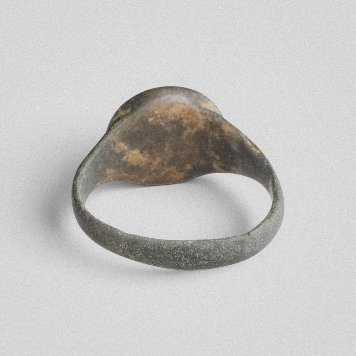 Medieval Bronze Ring - 'Lioris' (14th–17th c. CE) EU 56 / US 7.5