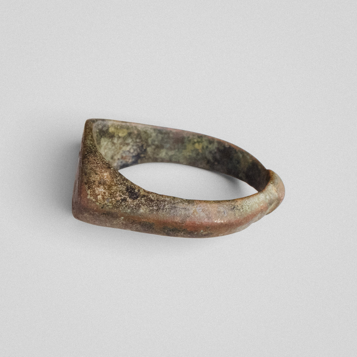 Byzantine Bronze Ring - 'Doukas' (5th–13th c. CE) EU 59.5 / US 9