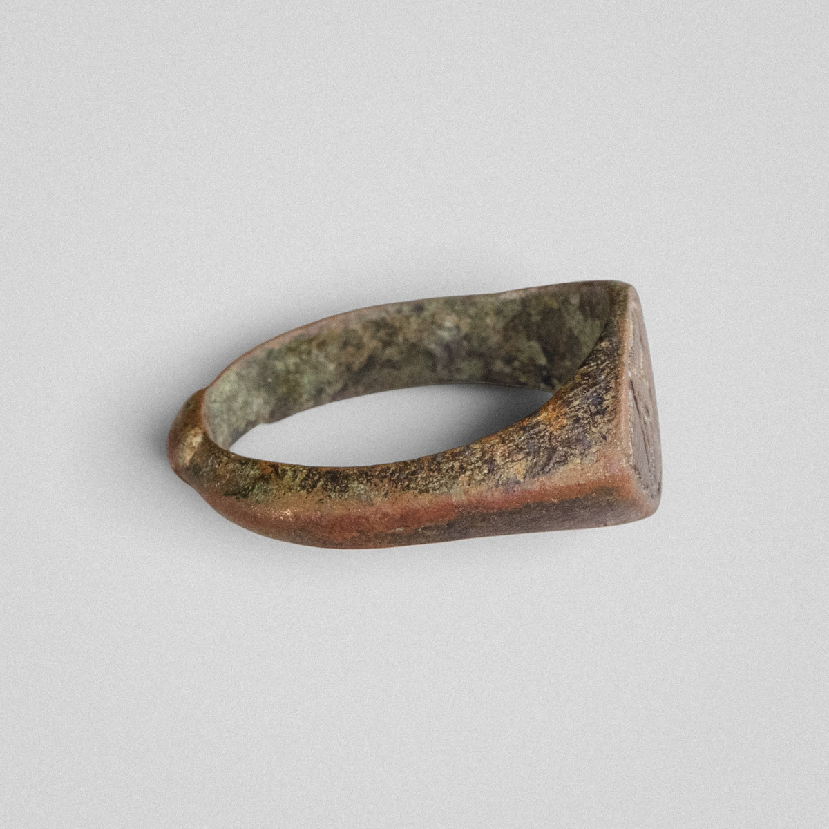 Byzantine Bronze Ring - 'Doukas' (5th–13th c. CE) EU 59.5 / US 9