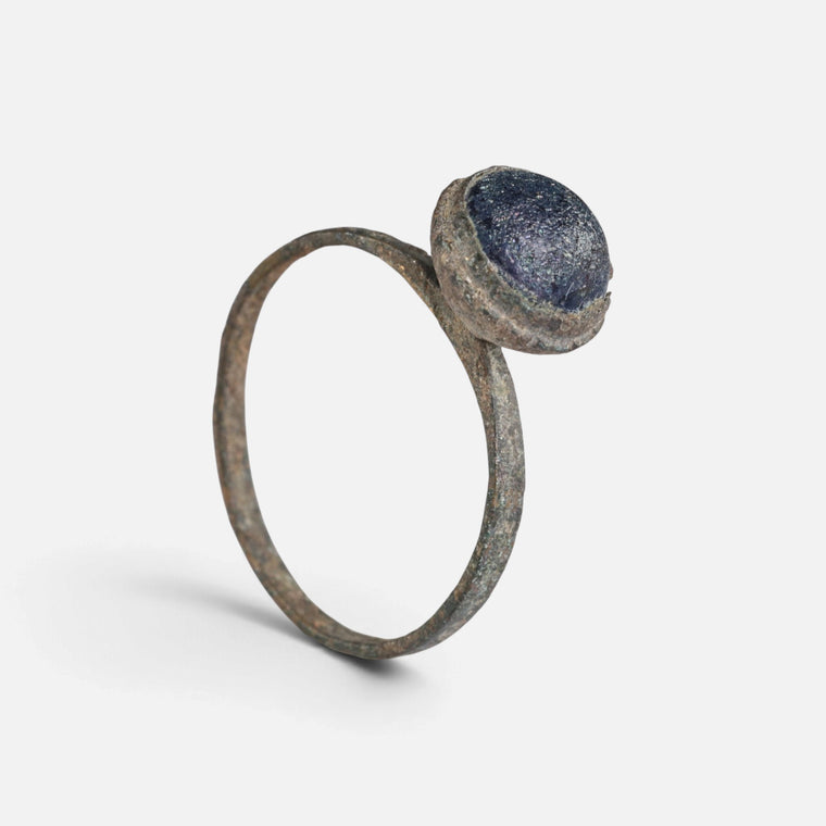 Byzantine Bronze Ring - 'Kaloira' (10th–12th c. CE) EU 50 / US 5.25