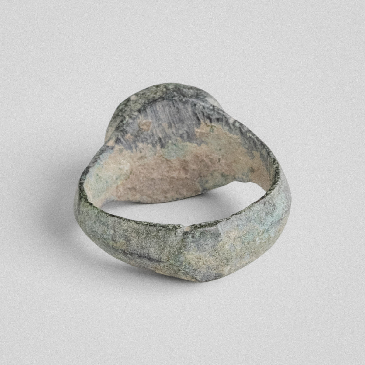 Byzantine Bronze Ring - 'Kalothea' (10th–13th c. CE) EU 48 / US 4.5
