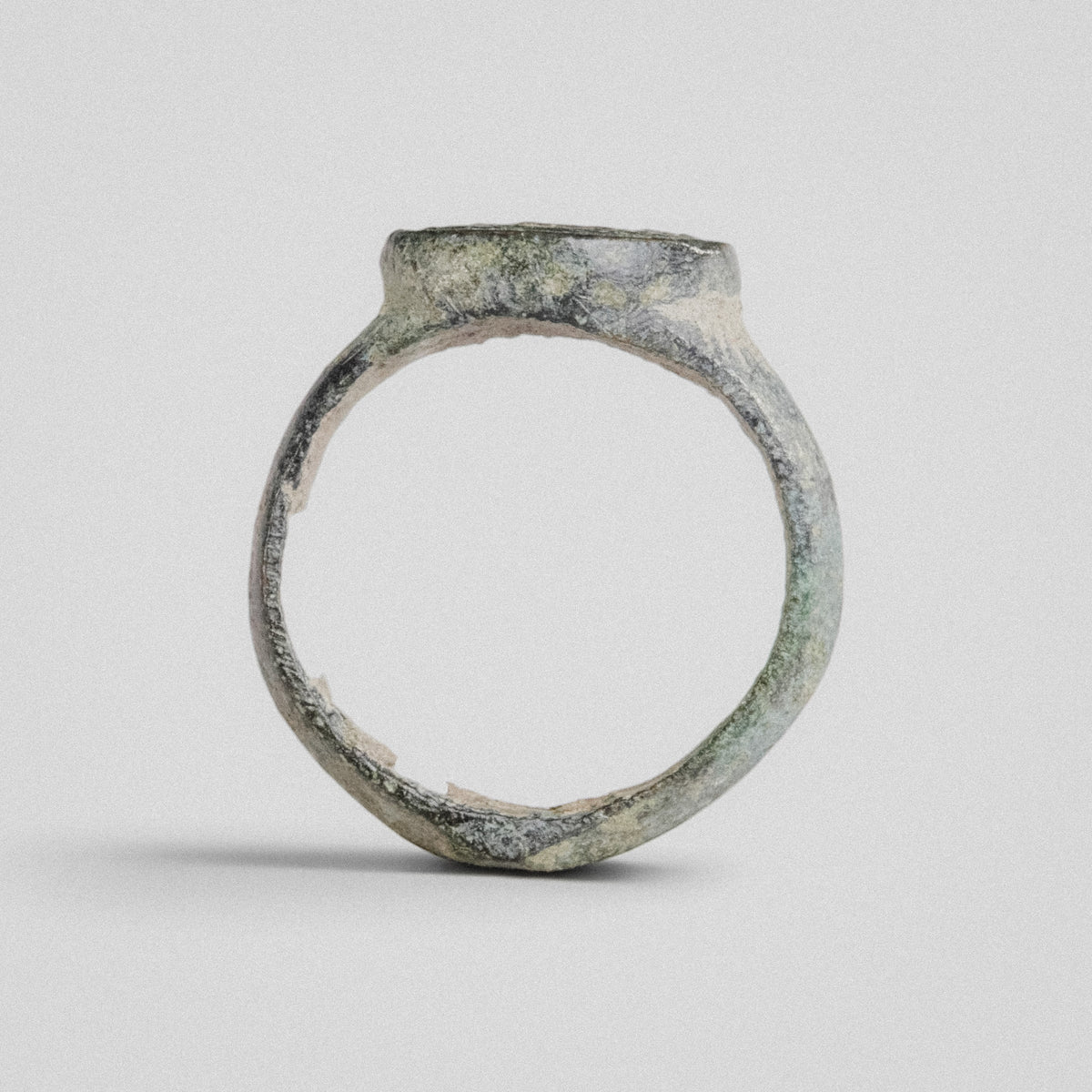 Byzantine Bronze Ring - 'Kalothea' (10th–13th c. CE) EU 48 / US 4.5