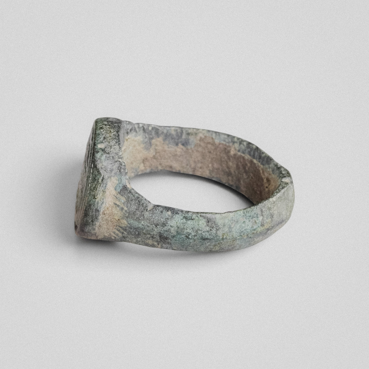 Byzantine Bronze Ring - 'Kalothea' (10th–13th c. CE) EU 48 / US 4.5