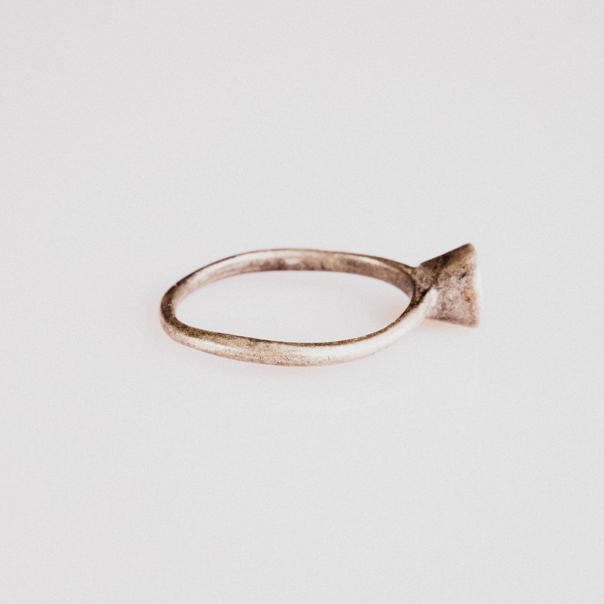 Byzantine Silver Ring - 'Iesous' (7th–10th c. CE) EU 53 / US 6.5