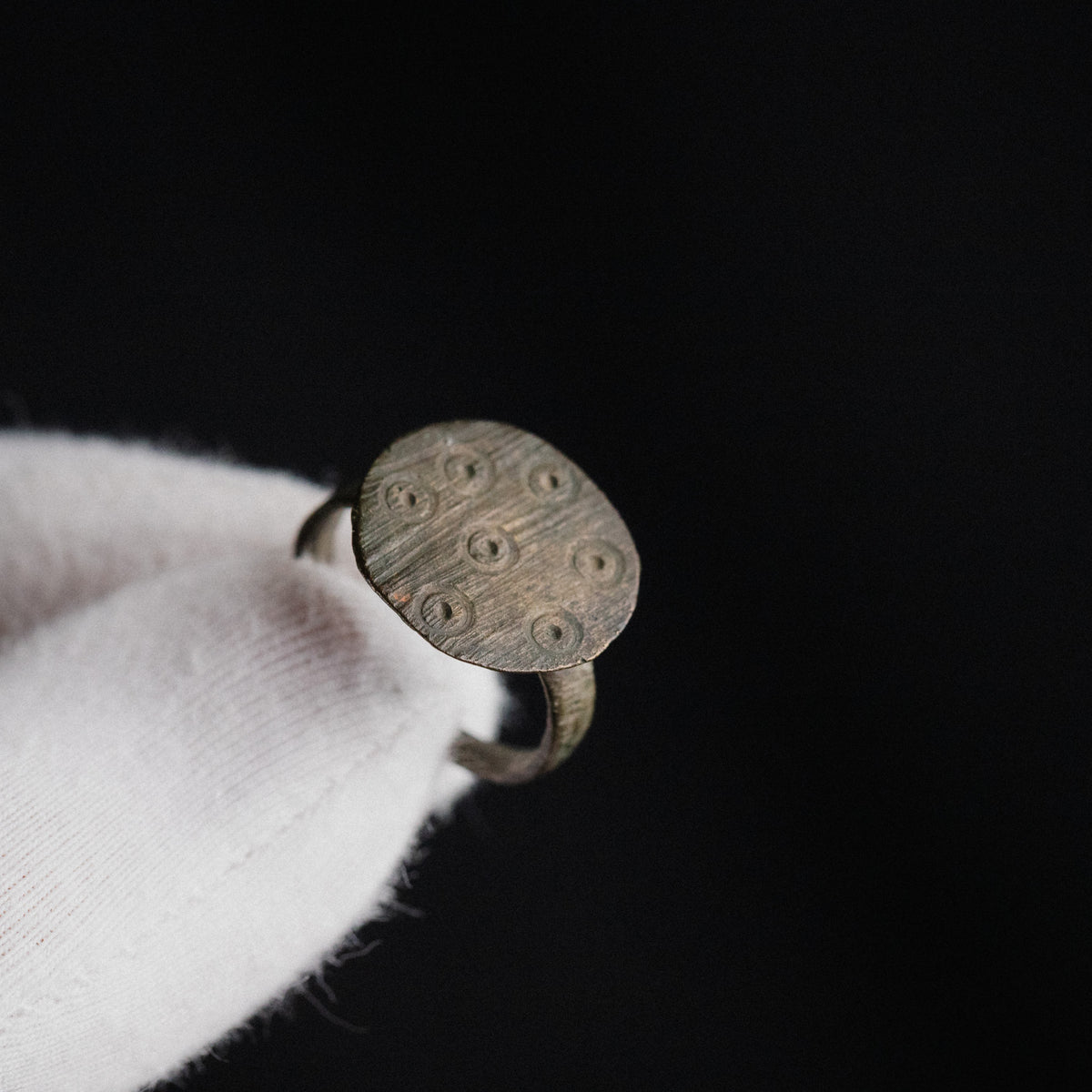 Medieval Bronze Ring - 'Rurik' (10th–14th c. CE) EU 52 / US 6