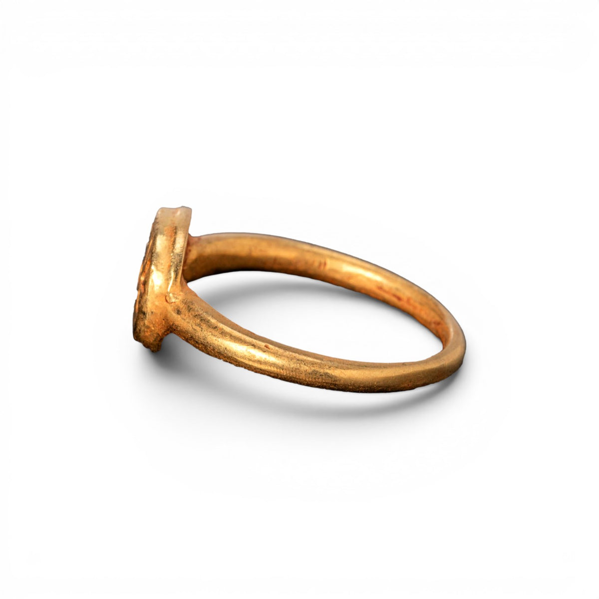 Early Medieval Gold Ring 'Eadric' (8th-10th c. AD) EU 50/US 5.25