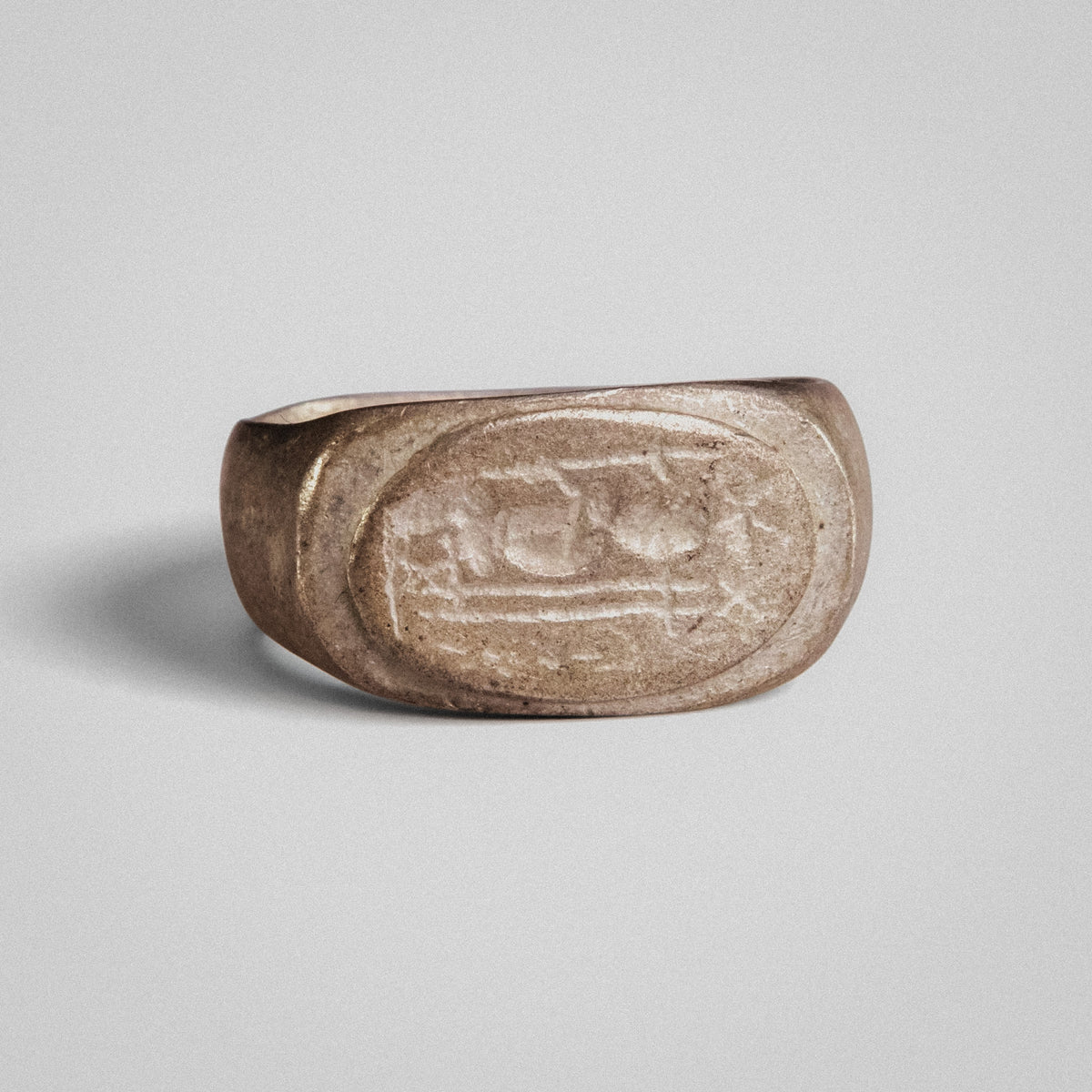 Roman Silver Ring - 'Solaris' (1st–3rd c. CE) EU 48 / US 4.5