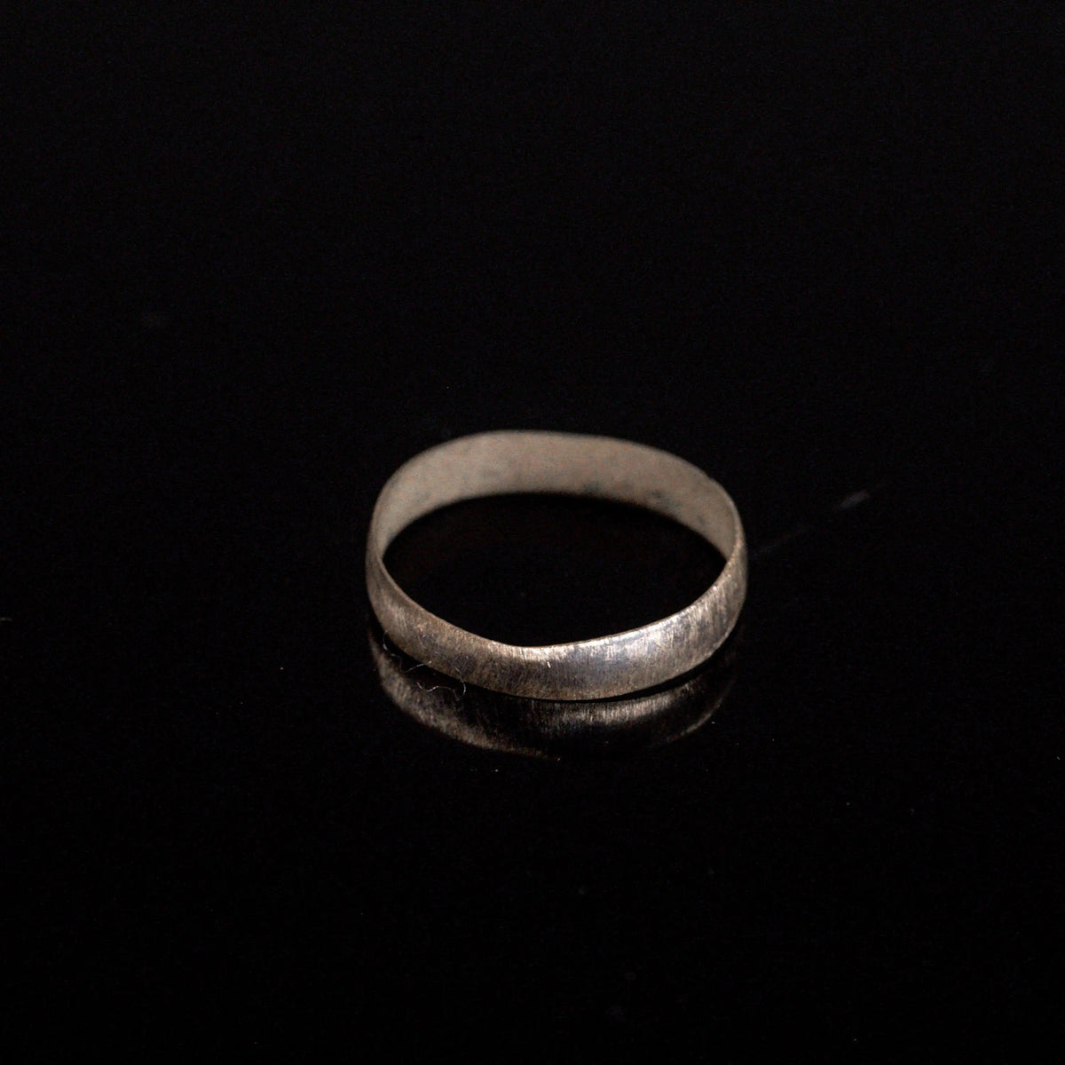'Linea' - Medieval Gothic Bronze Ring (13th–15th CE) EU 50 / US 5 Aurora Antiqua