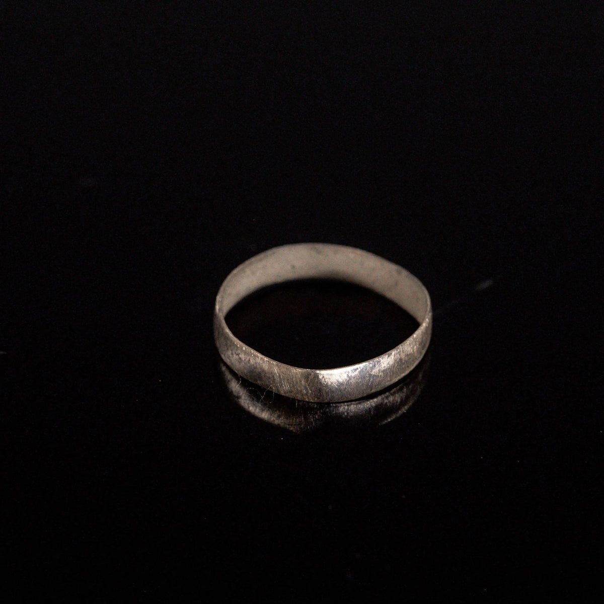 'Linea' - Medieval Gothic Bronze Ring (13th–15th CE) EU 50 / US 5 Aurora Antiqua