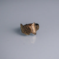 'Crispus' - Restored Medieval Bronze Ring (12th–15th C. CE) EU 48 / US 4.5 Aurora Antiqua
