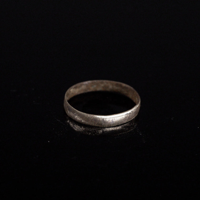 Medieval Bronze Ring 'Serenna' (13th-15th c. CE) EU 48/US 4.5