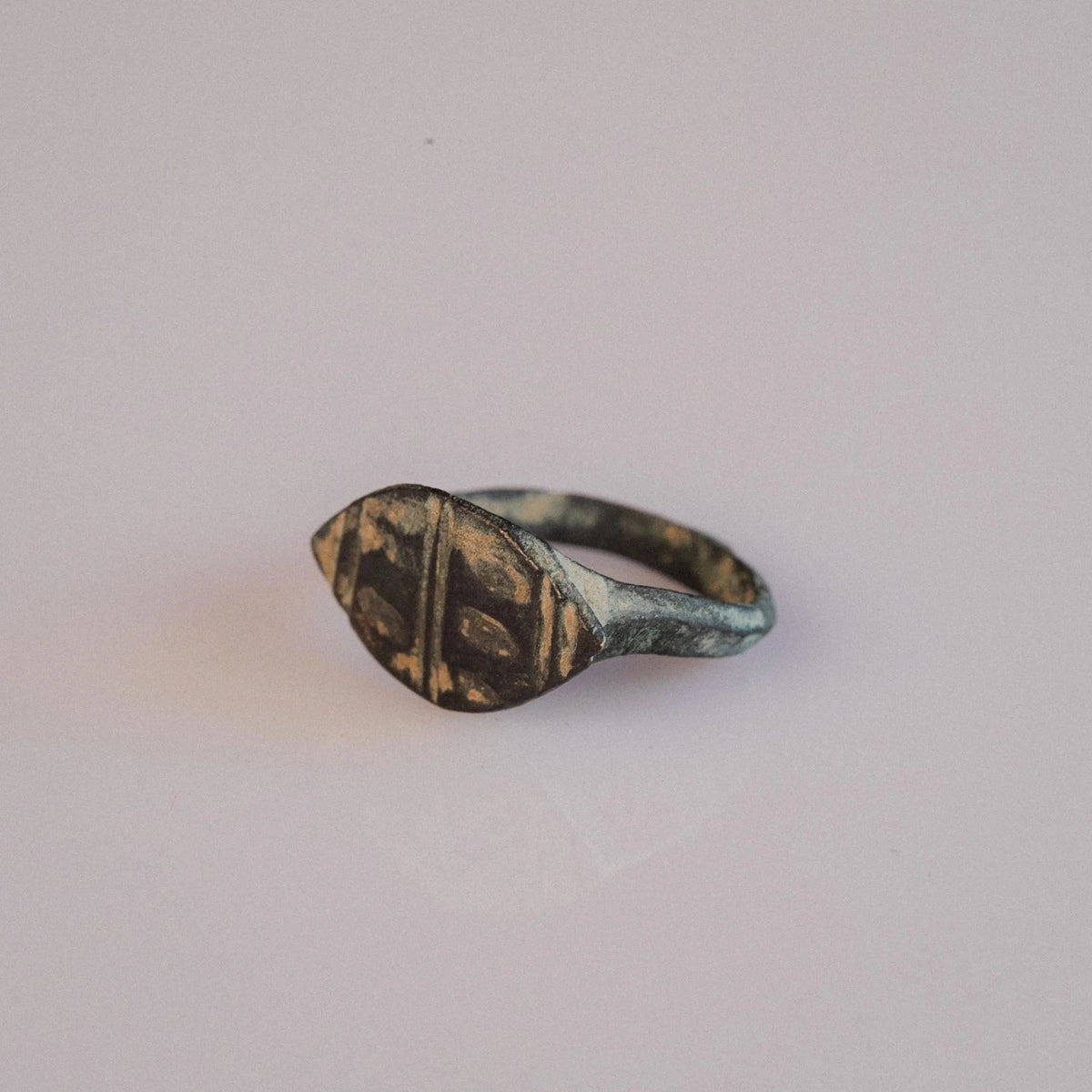 'Archaeus' - Late Roman Bronze Ring (4th–6th C. CE) EU 51 / US 5.5 Aurora Antiqua