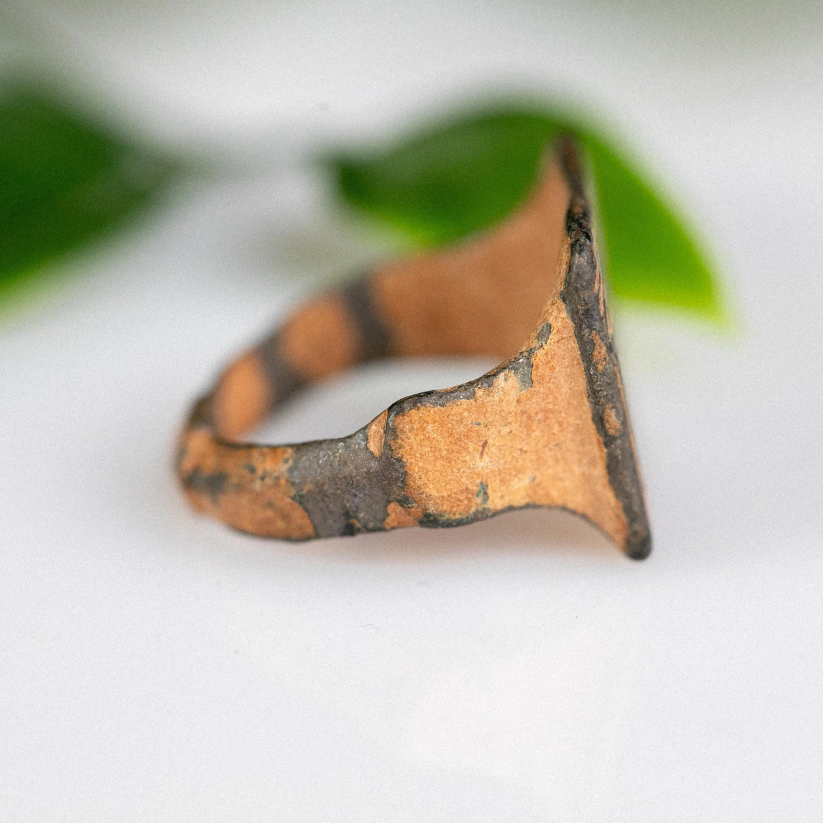 Medieval Bronze Ring 'Seraphis' (14th-17th c. CE) EU 57/US 8