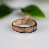 'Aldrich' -Medieval Bronze Ring (13th–17th C.CE) EU 52 / US 6 Aurora Antiqua