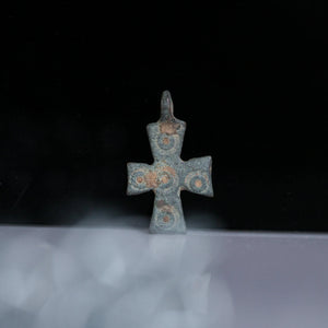 ‘Vigilia’ -  Medieval Bronze Cross Pendant  (11th–14th C. CE) Aurora Antiqua
