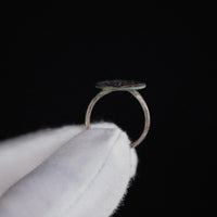 'Equitus' - Medieval Silver Crusader Signet Ring (9th–11th C. CE) EU 48 / US 4,5 Aurora Antiqua