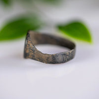 ‘Henricus’ - Medieval to Early Modern Bronze Signet Ring (14th–17th C. CE) EU 61 / US 9.5 Aurora Antiqua