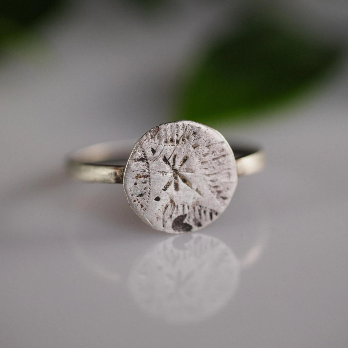'Bethlehem' - Medieval Crusader Silver Ring (12th–13th CE) US 10 / EU 62.5 Aurora Antiqua