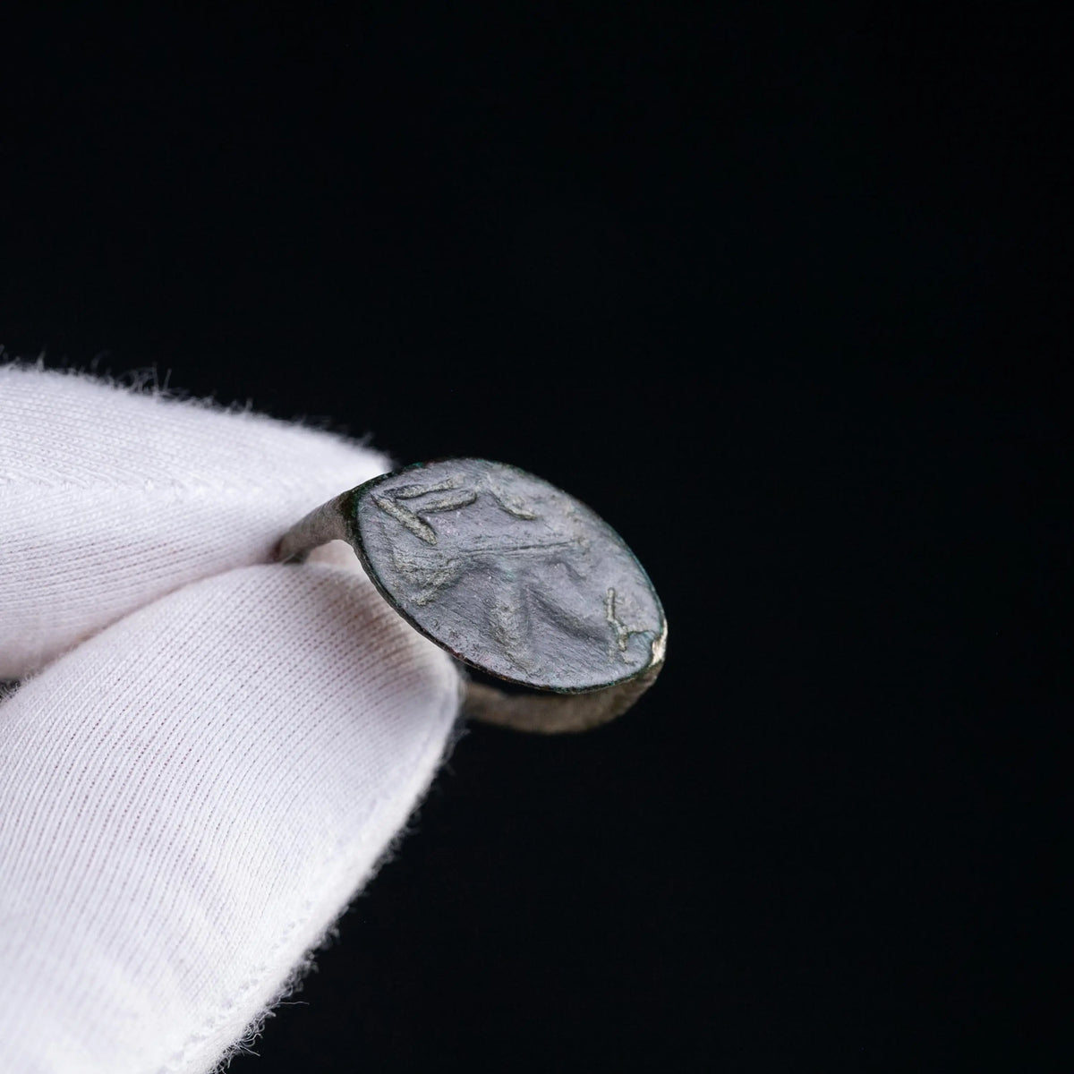'Iphios' - Greek Bronze Ring (5th C. BCE)  EU 60 / US 9.5 Aurora Antiqua