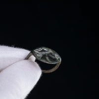 'Iphios' - Greek Bronze Ring (5th C. BCE)  EU 60 / US 9.5 Aurora Antiqua