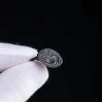 'Chimaron' - Greek Bronze Ring (4th C. BCE) EU 56 / US 7.75 Aurora Antiqua