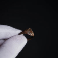 'Octavius' - Post-Medieval Ring with Punchwork (17th–19th C. CE)  EU 60 / US 9.5 Aurora Antiqua