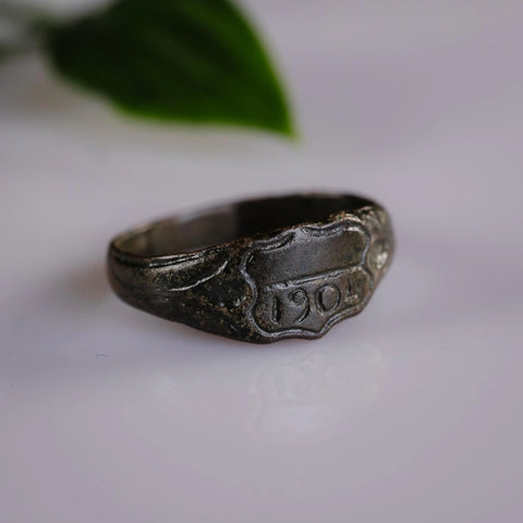 “Edwardian” - Commemorative Ring (Early 20th Century)  EU 60 / US 9 Aurora Antiqua