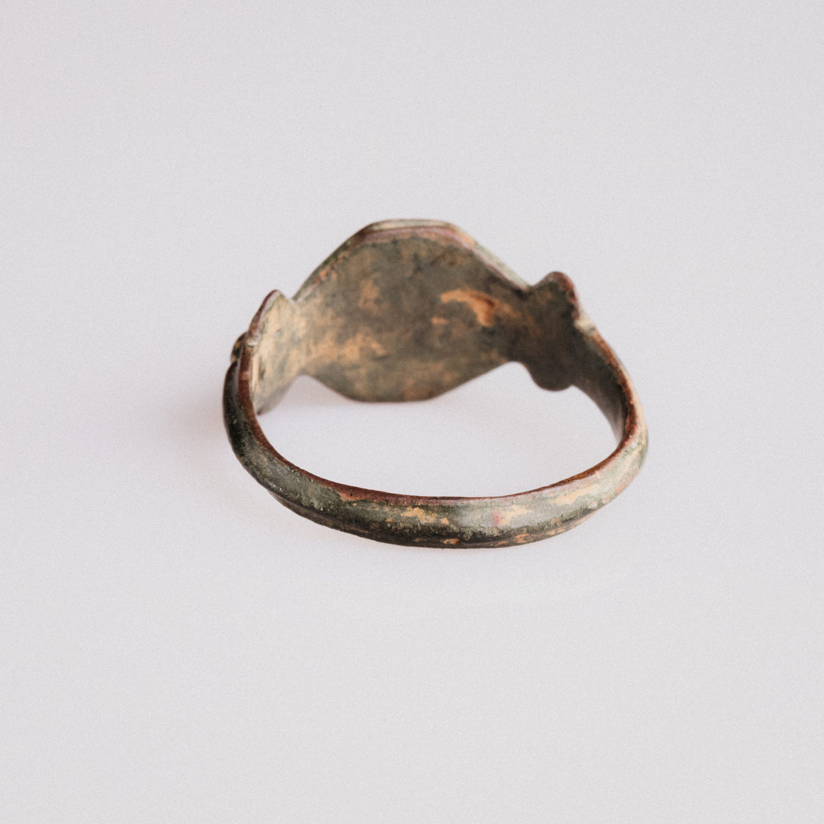 Medieval Bronze Ring - 'Vukasin' (13th–14th c. CE) EU 57 / US 8