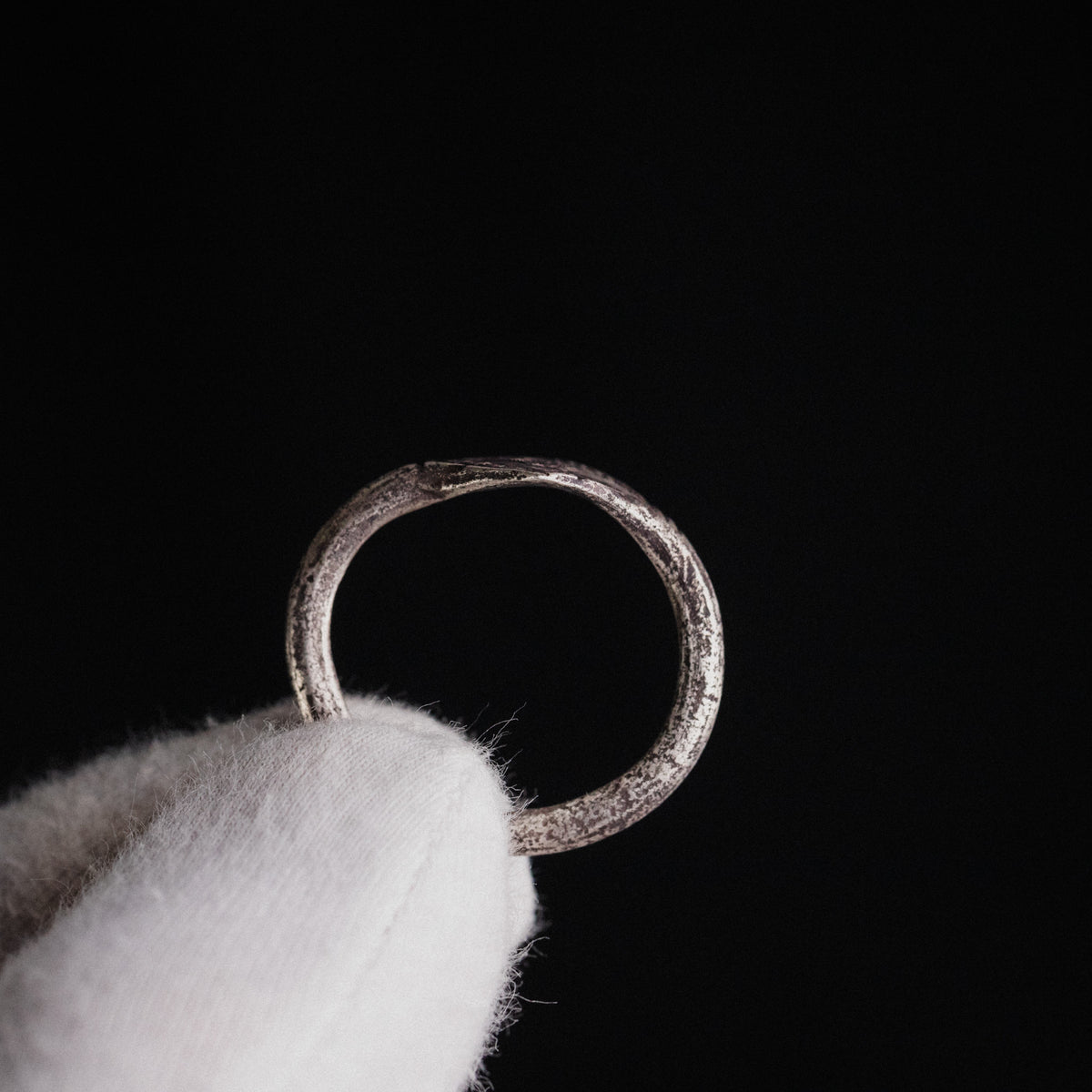 Medieval Silver Ring - 'Ruslan' (13th–15th c. CE) EU 62 / US 10