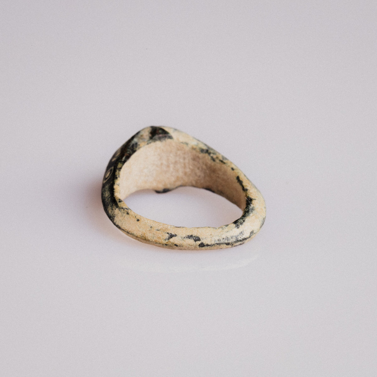 Roman Bone Ring - 'Ocellus' (2nd–4th c. CE) EU 44 / US 3