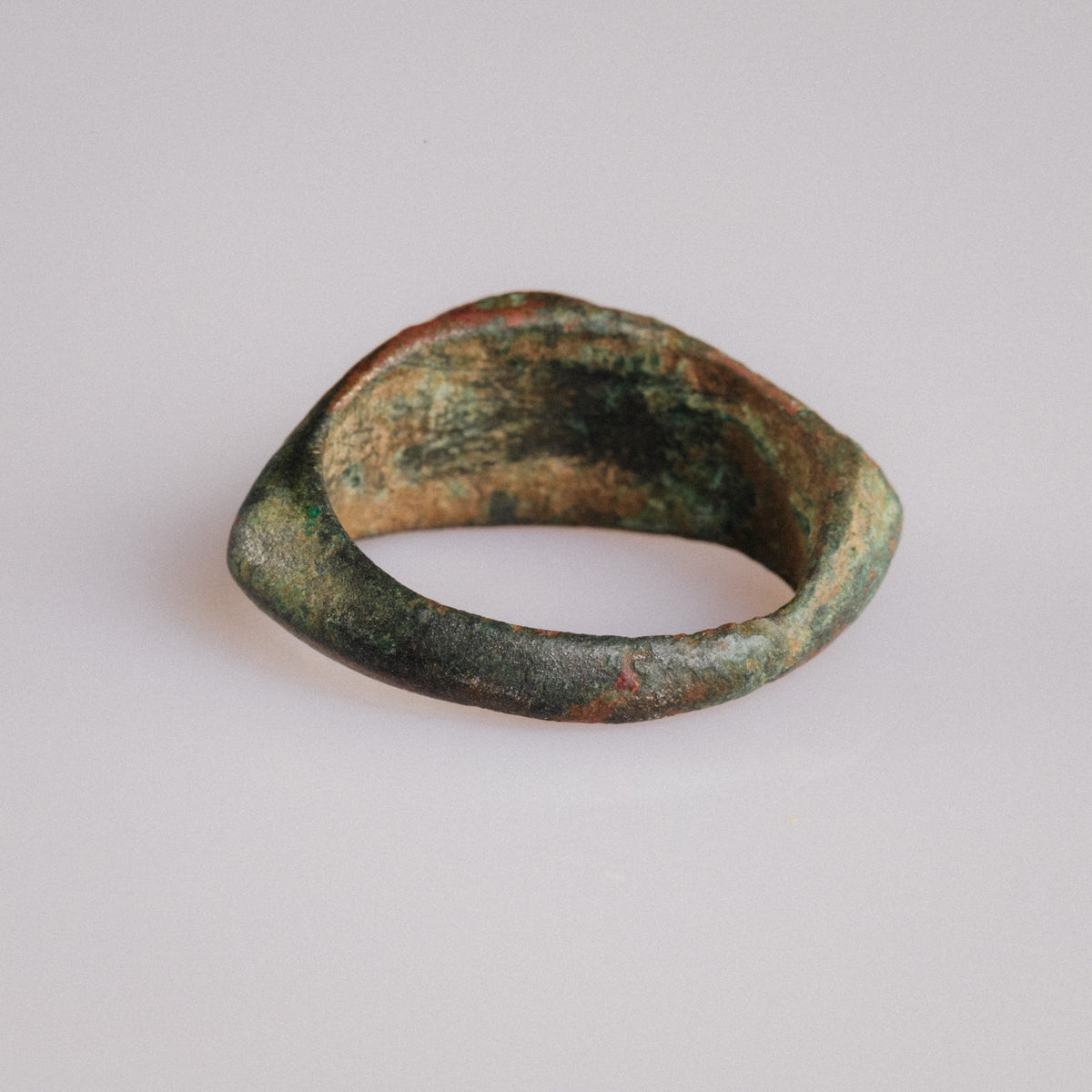 Roman Bronze Ring - 'Corvinus' (1st–3rd c. CE) EU 55 / US 7.25