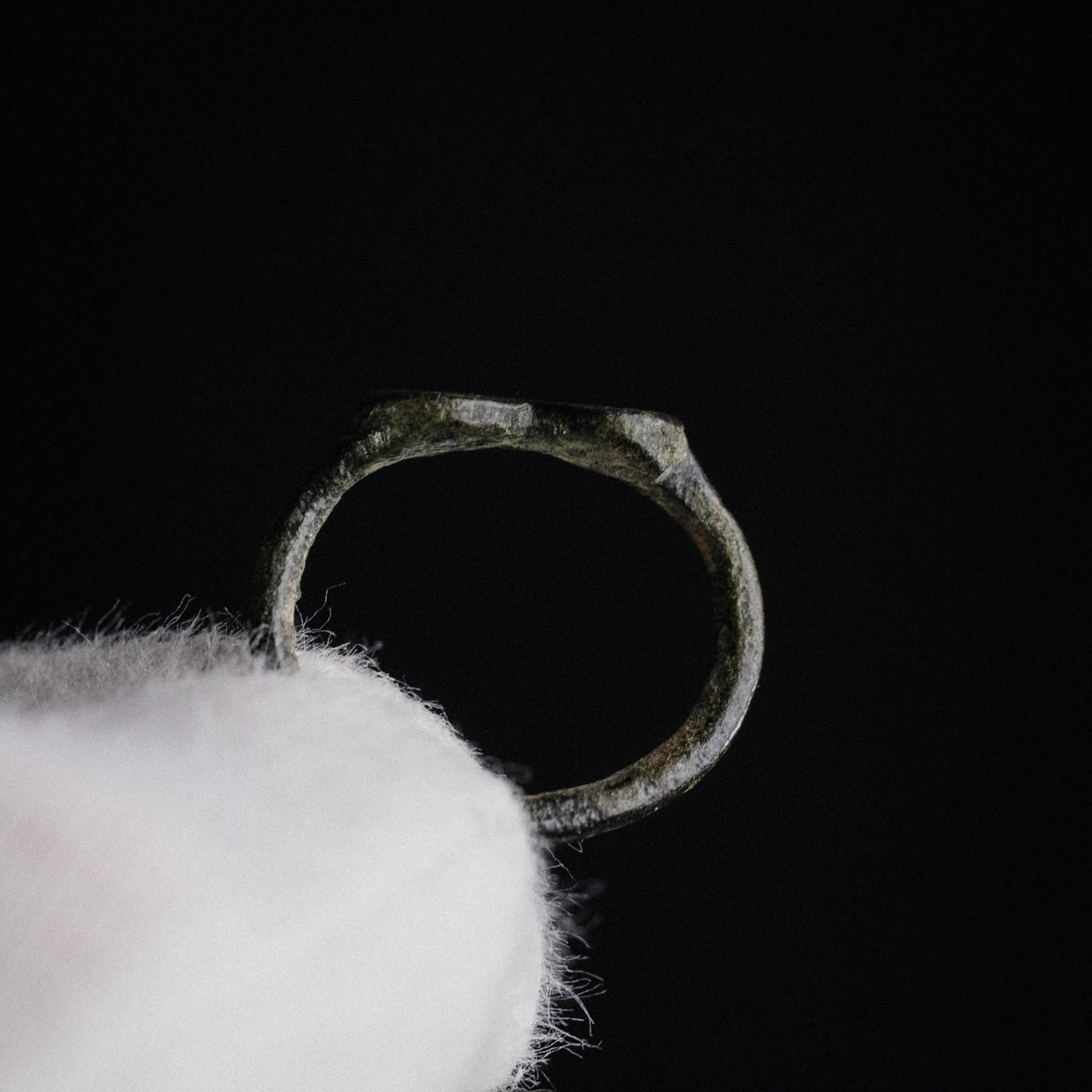 Roman Bronze Ring - 'Geminus' (3rd–5th c. CE) EU 47 / US 4