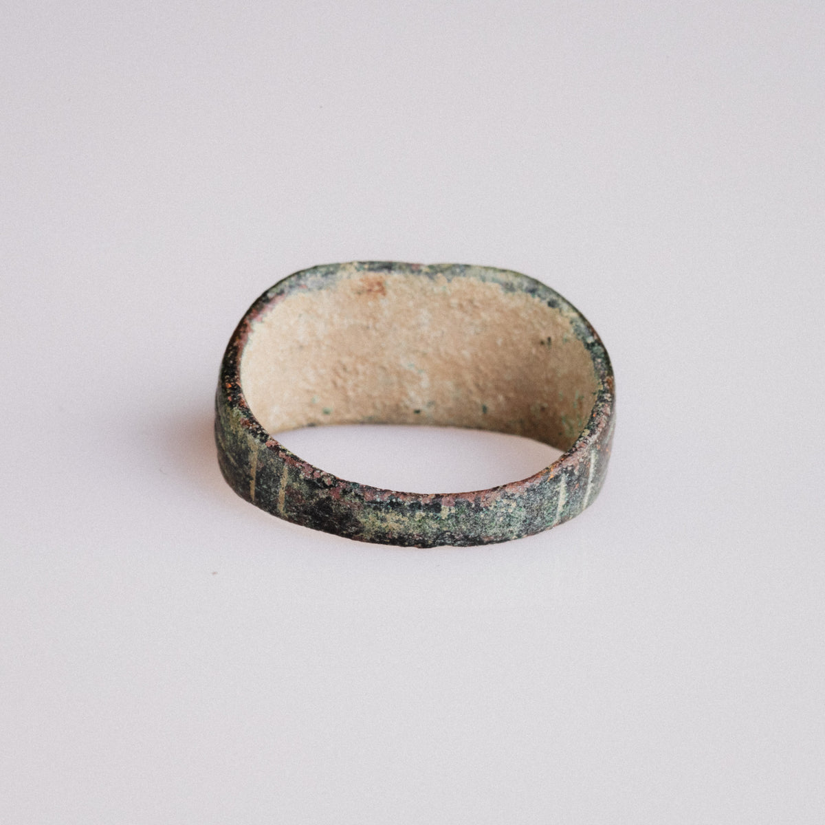 Roman Bronze Ring - 'Palmata' (2nd–3rd c. CE) EU 54 / US 7