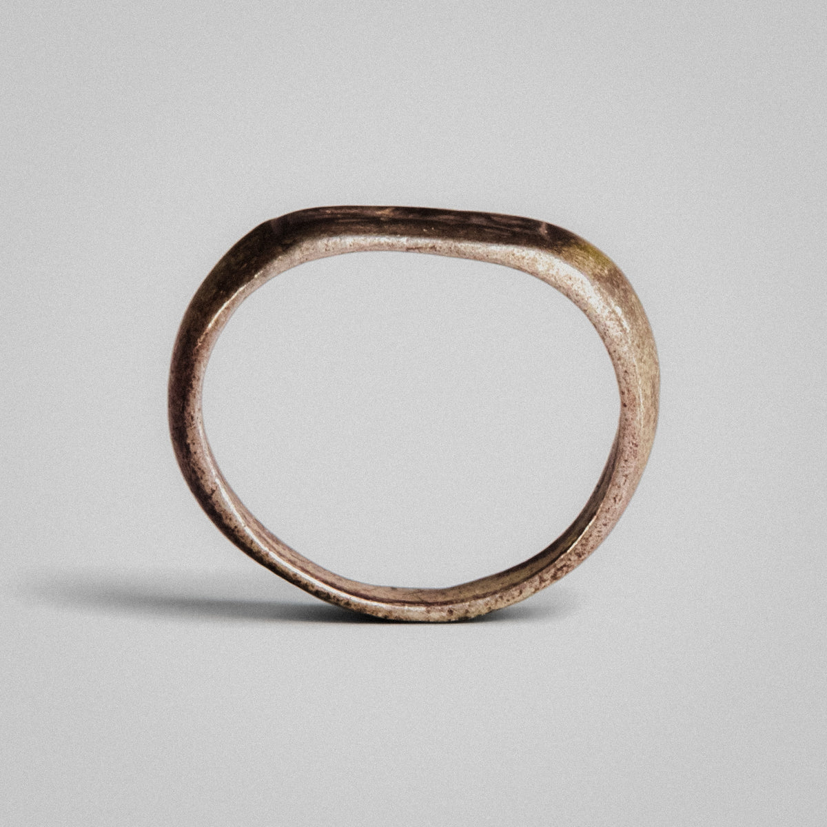 Roman Silver Ring - 'Leontia' (1st–3rd c. CE) EU 45 / US 3.25