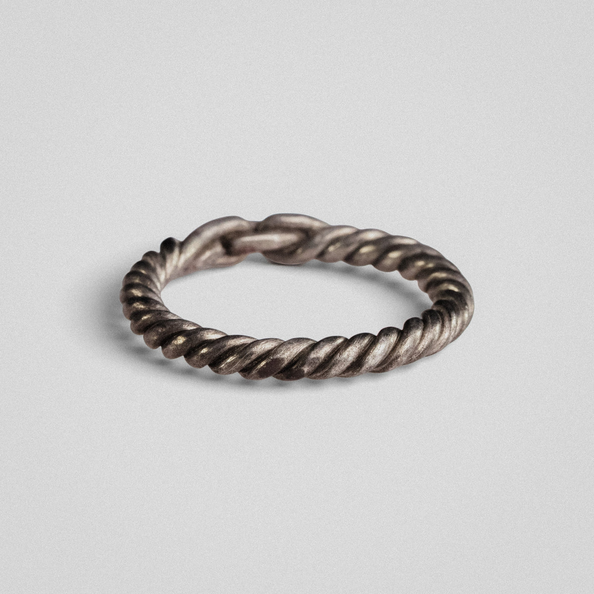 Medieval Nordic Silver Ring - 'Hravnar' (9th–12th c. CE) EU 57 / US 8