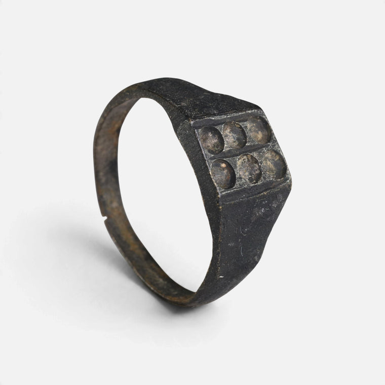 Medieval Bronze Ring - 'Radomar' (11th–13th c. CE) EU 55 / US 7.25