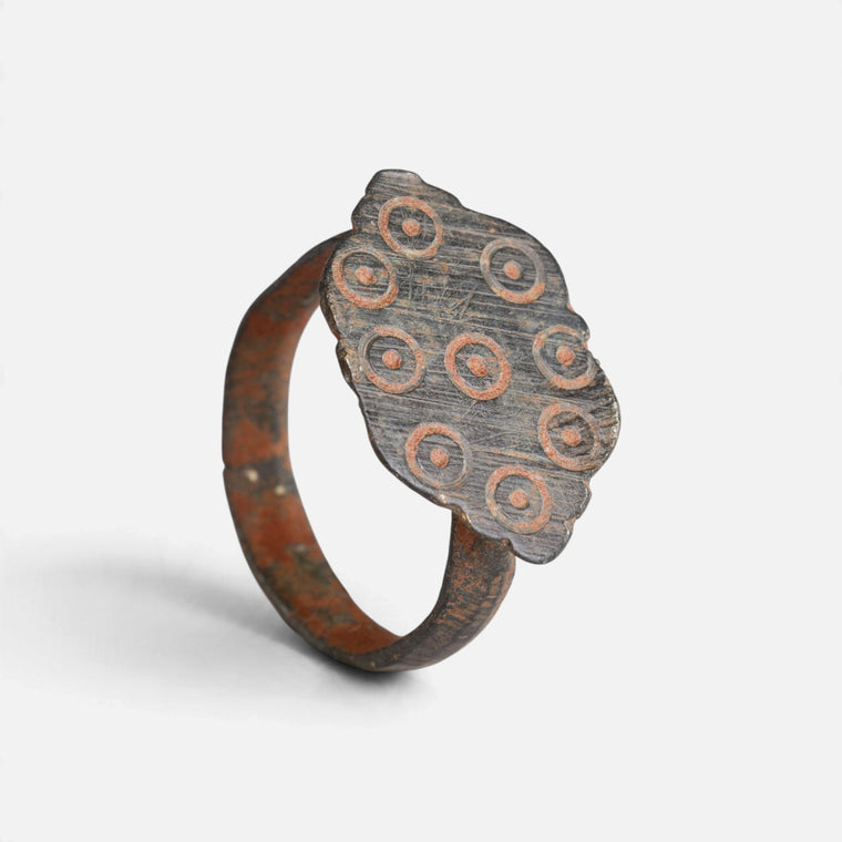 Medieval Bronze Ring - 'Radvina' (10th–13th c. CE) EU 55 / US 7.25