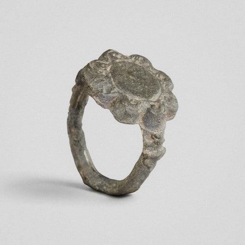 Medieval Bronze Ring - 'Rosalind' (14th–17th c. CE) EU 53 / US 6.5